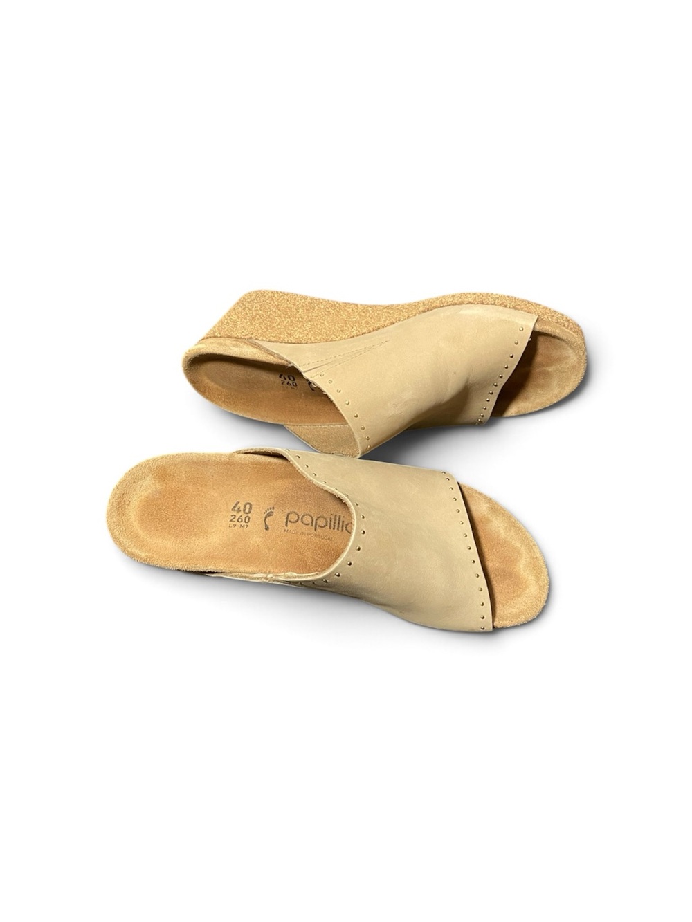 Papillio by Birkenstock Namica Wedge Mules Sz-9-9.5 - Picture 3 of 6